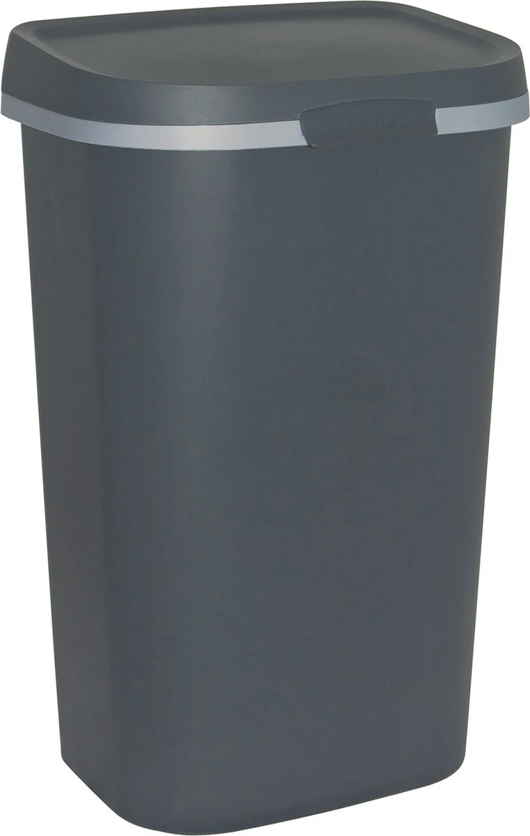 Curver Mistral Flat Prullenbak - 50L - Antraciet 3 Curver Mistral Flat Prullenbak - 50L - Antraciet