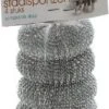 Staalsponzen 4 Delig - Pannenspons - Schuurspons - Roestvrij Staal (RVS) - Staalspons - 4 Stuks 1 Staalsponzen 4 Delig - Pannenspons - Schuurspons - Roestvrij Staal (RVS) - Staalspons - 4 Stuks -Mepal shop 770x1200 1