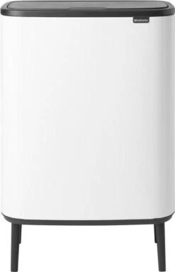 Brabantia - Bo Touch Bin Hi 60 L White