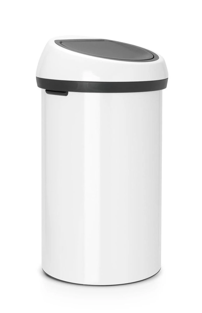 Brabantia Touch Bin Prullenbak - 60 L - White 7 Brabantia Touch Bin Prullenbak - 60 L - White - Afbeelding 5