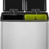 EKO Essential Splitted Prullenbak - 2x 10 L - Mat RVS -Mepal shop 778x1200 1
