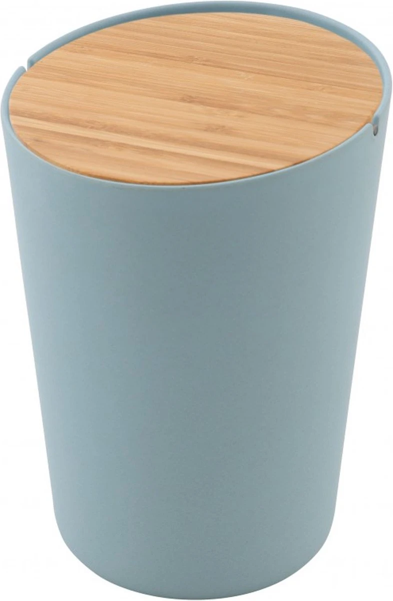 POINT-VIRGULE - Keukenhulpen - Afvalbakje Mist Blauw 3 POINT-VIRGULE - Keukenhulpen - Afvalbakje Mist Blauw