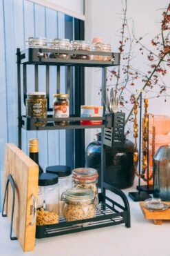 Sens Design Kruidenrek Staand – Keukenrek Voor Kruidenpotjes - Zwart -Mepal shop 799x1200 54