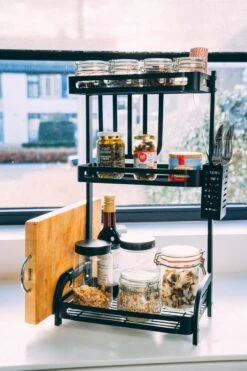 Sens Design Kruidenrek Staand – Keukenrek Voor Kruidenpotjes - Zwart -Mepal shop 799x1200 55