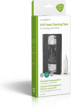 Nedis VHS-Reinigingscassette - 20 Ml - VHS-Koppen - Zwart -Mepal shop 800x1200 10