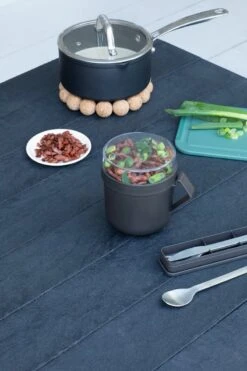 Brabantia Make & Take Soepbeker - 0,6 L - Kunststof - Dark Grey -Mepal shop 800x1200 102