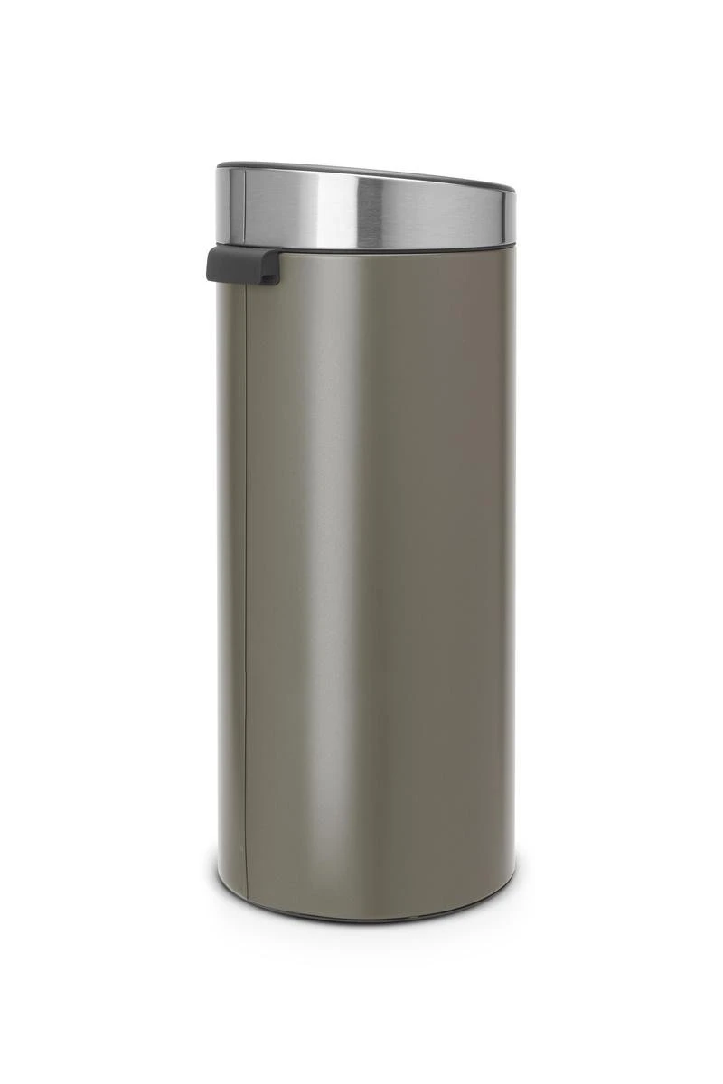 Brabantia Touch Bin Prullenbak - 30 L - Platinum / Matt Steel Fingerprint Proof Deksel 8 Brabantia Touch Bin Prullenbak - 30 L - Platinum / Matt Steel Fingerprint Proof Deksel - Afbeelding 6