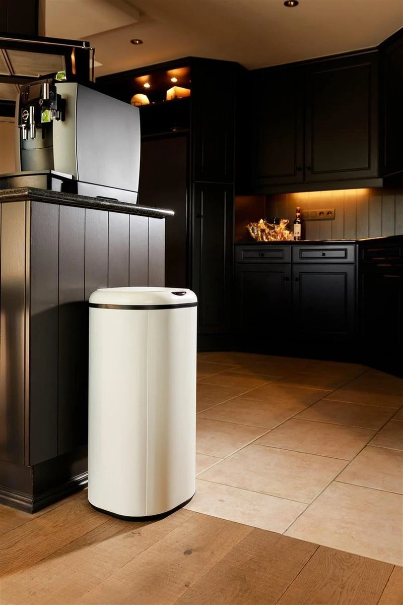 MaxxHome Prullenbak Met Sensor - 30L - Soft Close Deksel - RVS - Design Afvalemmer - Hygiënisch - Vingerafdruk Bestendig - Vuilnisbak Met Elektrische Deksel - Sensor Prullenbak - 30 Liter Vuilbak - 29 X 29 X 61,5 4 MaxxHome Prullenbak Met Sensor - 30L - Soft Close Deksel - RVS - Design Afvalemmer - Hygiënisch - Vingerafdruk Bestendig - Vuilnisbak Met Elektrische Deksel - Sensor Prullenbak - 30 Liter Vuilbak - 29 X 29 X 61,5 - Afbeelding 2