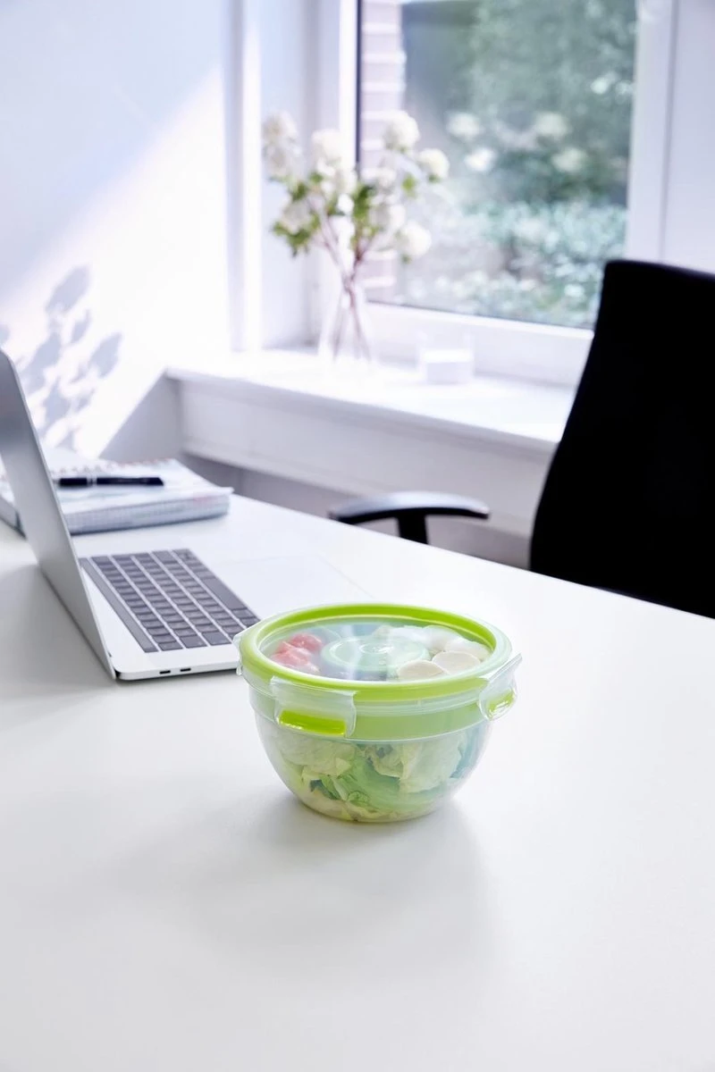 Tefal Masterseal To Go Saladebox XL - 2,6L - Met Inlays 6 Tefal Masterseal To Go Saladebox XL - 2,6L - Met Inlays - Afbeelding 4