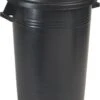 Afvalemmer Rond Met Deksel Zwart 100 Liter - 100% Gerecycled Plastic - Afval Scheiden - Afvalemmer - Vuilnisemmer - Afvalbak -Mepal shop 809x1200 2