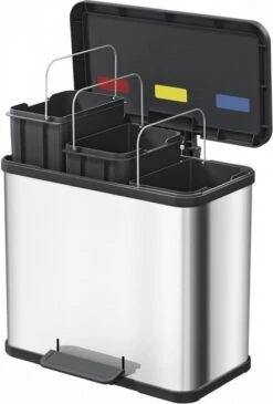Hailo Öko Trio Plus Prullenbak - 3 X 9L - Zwart 14 Hailo Öko Trio Plus Prullenbak - 3 X 9L - Zwart -Mepal shop 813x1200 2