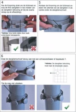 Merkloos Kroonring - Afvalzak Houder - Zakhouder - Lantaarnpaal Ring - Ophangbeugel Afvalzak - PMD Afvalzakken Ring - -Mepal shop 814x1200 1