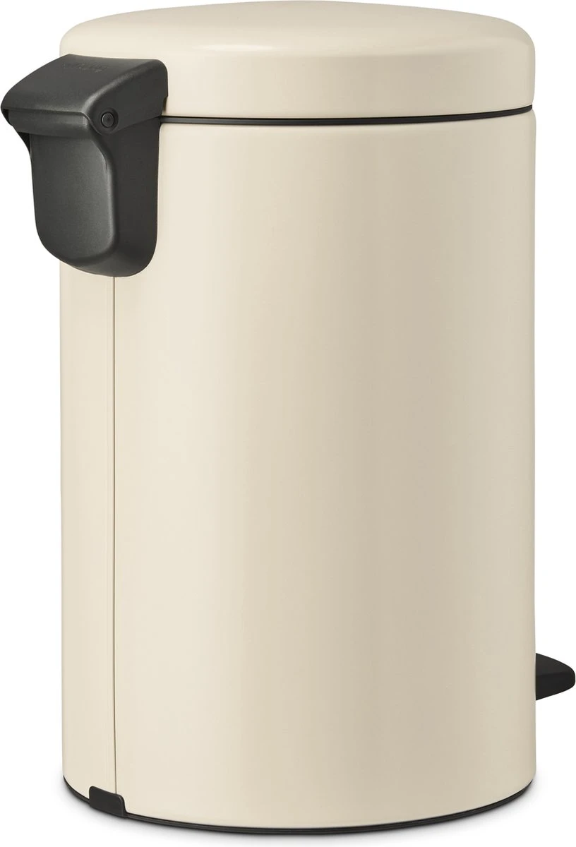 Brabantia NewIcon Prullenbak - 12 L - Soft Beige 5 Brabantia NewIcon Prullenbak - 12 L - Soft Beige - Afbeelding 3