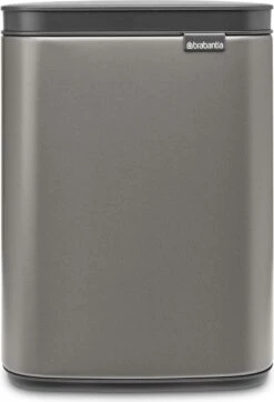 Brabantia Bo Prullenbak - 4 L - Platinum