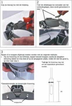 Merkloos Kroonring - Afvalzak Houder - Zakhouder - Lantaarnpaal Ring - Ophangbeugel Afvalzak - PMD Afvalzakken Ring - -Mepal shop 820x1200 1