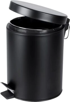 Differnz Pedaalemmer Mat Zwart – Prullenbak Badkamer – Afvalbakje – 5 Liter 12 Differnz Pedaalemmer Mat Zwart – Prullenbak Badkamer – Afvalbakje – 5 Liter -Mepal shop 826x1200 2