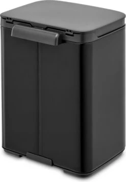 Brabantia Bo Prullenbak - 4 L - Matt Black -Mepal shop 827x1200 1