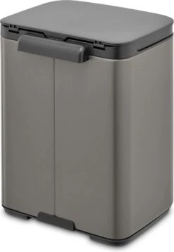 Brabantia Bo Prullenbak - 4 L - Platinum -Mepal shop 827x1200 2