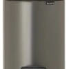 Brabantia NewIcon Prullenbak - 2 X 2 L - Platinum