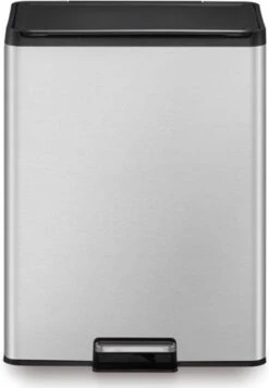 EKO Essential Prullenbak - 2x 20 L - Mat RVS -Mepal shop 830x1200 2