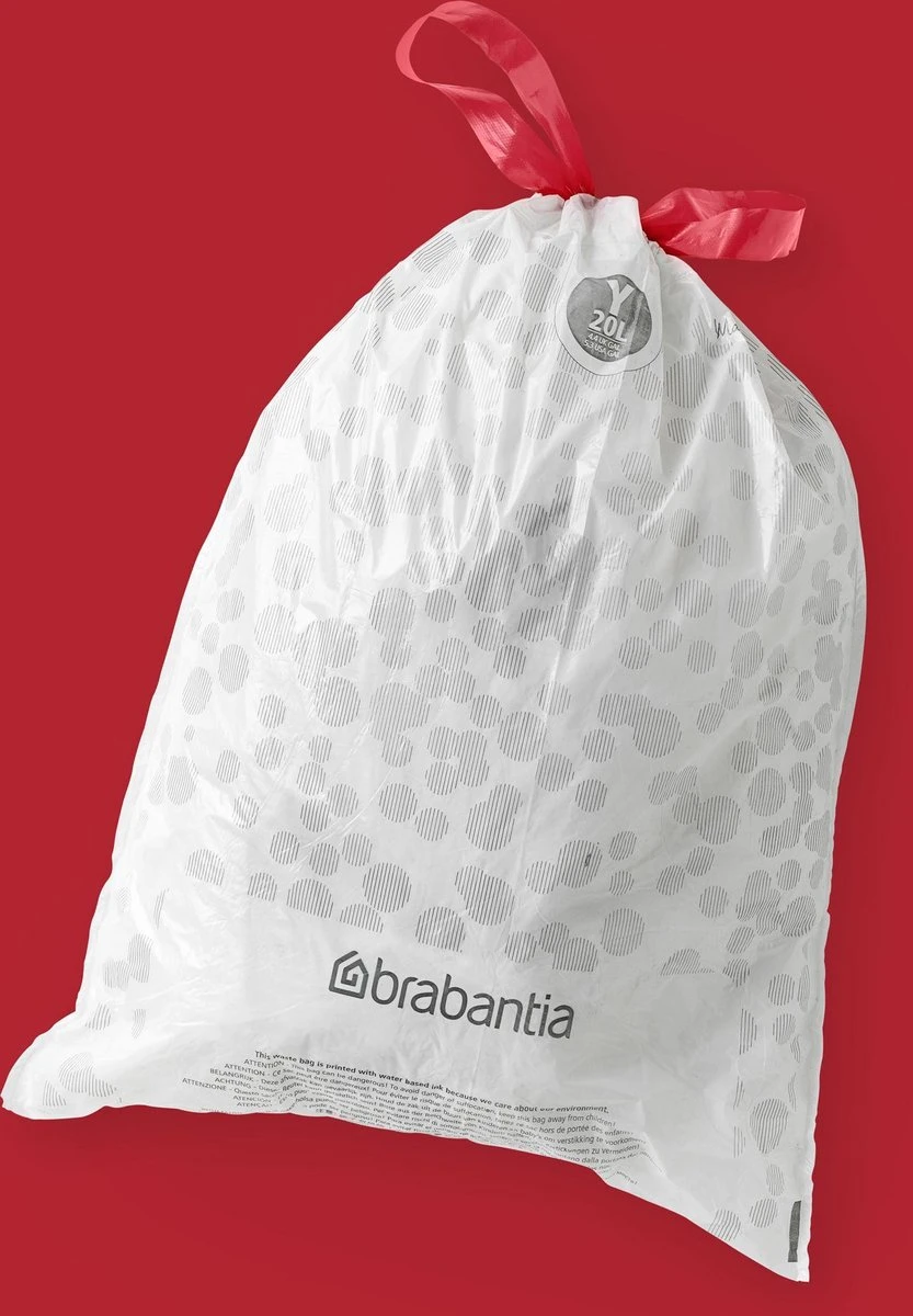 Brabantia PerfectFit Vuilniszakken - 20 L - Code Y - 6 Rollen X 20 Stuks 4 Brabantia PerfectFit Vuilniszakken - 20 L - Code Y - 6 Rollen X 20 Stuks - Afbeelding 2