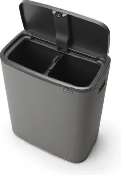 Brabantia Bo Touch Bin Prullenbak - 2 X 30 L - Mineral Concrete Grey 19 Brabantia Bo Touch Bin Prullenbak - 2 X 30 L - Mineral Concrete Grey -Mepal shop 833x1200 3