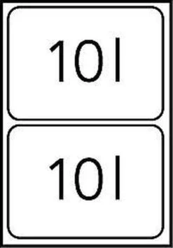 Stala 2 PK Inbouw Prullenbak - 20 L - Wit -Mepal shop 838x1200 5