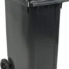 Kunststof Kliko Afval Rolcontainer Mini Container - 240 Liter - Grijs -Mepal shop 843x1200 2