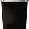 Simplehuman Afvalemmer Rectangular - Met Liner Pocket - Kunststof - 45 Liter - Zwart -Mepal shop 846x1200