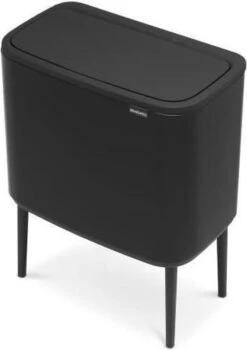Brabantia Touch Bin Bo 36 Liter - Matt Black - -Mepal shop 847x1200