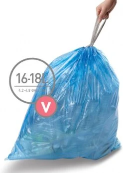Simplehuman Afvalzakken Code V - 16-18 Liter - 60 Stuks -Mepal shop 854x1200 3