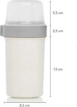 Lock&Lock Yoghurt Beker To Go - Muesli Beker To Go - Lunchbeker - Salade To Go - Saladebox - Large - 760 Ml + 310 Ml - Wit 15 Lock&Lock Yoghurt Beker To Go - Muesli Beker To Go - Lunchbeker - Salade To Go - Saladebox - Large - 760 Ml + 310 Ml - Wit -Mepal shop 862x1200 6