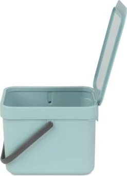 Brabantia Sort & Go Prullenbak - 6 L - Mint -Mepal shop 866x1200 6