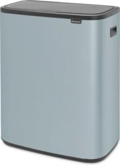 Brabantia Bo Touch Bin Prullenbak - 2 X 30 L - Metallic Mint -Mepal shop 873x1200 7