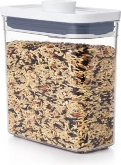 Voorraadbus 'POP' 2.0 Smal Rechthoekig - Laag (1,1 Liter) -Mepal shop 883x1200 4