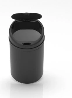 GoodVibes - Prullenbak Met Sensor - Vuilbak - Automatische Bewegingssensor - Hygiëne - 60L - Zwart -Mepal shop 886x1200 8