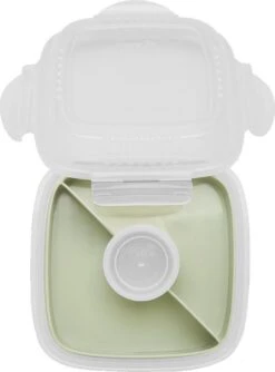 Lock&Lock Saladebox - Salade Lunchbox To Go - Salade To Go - 950 Ml - Lekvrij - Met Verdeelvakjes - Groen -Mepal shop 888x1200 6