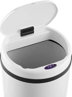 Monzana Prullenbak 56 Liter Inhoud - Met Sensor - RVS Wit 29 Monzana Prullenbak 56 Liter Inhoud - Met Sensor - RVS Wit -Mepal shop 889x1200 1