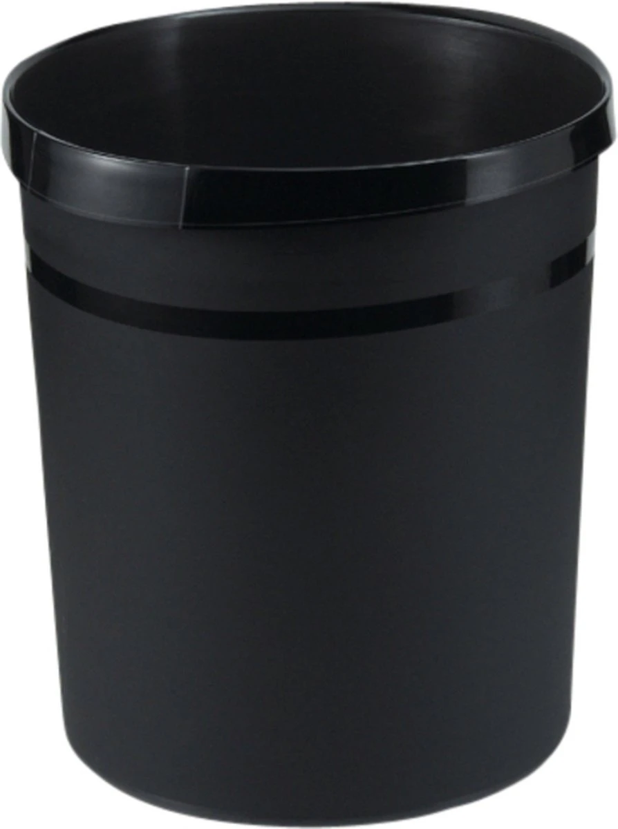 Papierbak HAN Grip 18 Liter Met 2 Grijpranden Zwart 6 Papierbak HAN Grip 18 Liter Met 2 Grijpranden Zwart - Afbeelding 4