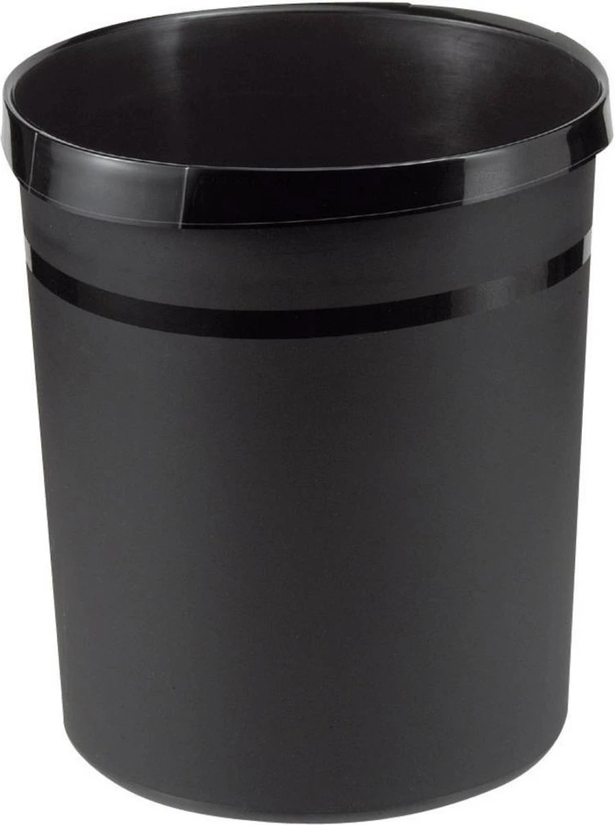 Papierbak HAN Grip 18 Liter Met 2 Grijpranden Zwart 7 Papierbak HAN Grip 18 Liter Met 2 Grijpranden Zwart - Afbeelding 5