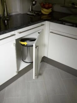 Hailo Compact-Box M Prullenbak - 15 L - Inbouwprullenbak - RVS -Mepal shop 899x1200 29