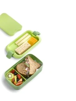 Curver Lunch&Go - Vershouddoos - Lunchbox - Inclusief Bestek - 2/3 Compartimenten - Groen -Mepal shop 900x1200 38