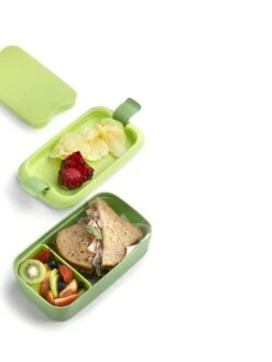 Curver Lunch&Go - Vershouddoos - Lunchbox - Inclusief Bestek - 2/3 Compartimenten - Groen -Mepal shop 900x1200 40