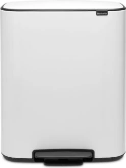 Brabantia Bo Prullenbak - 60 L - White