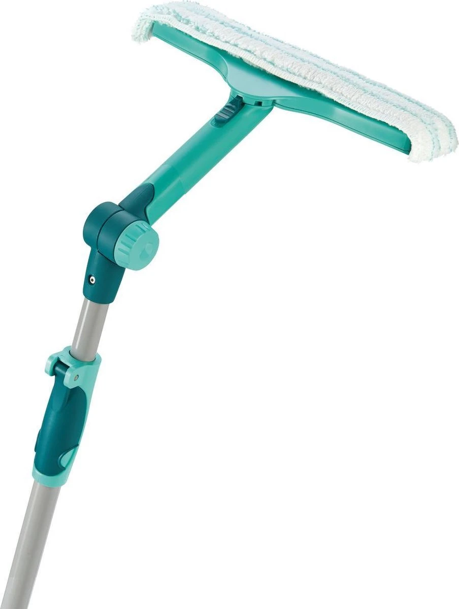 Leifheit Raamwisser 3in1 28 Cm Met Telescoopsteel En Draaiknop (110-190 Cm) Click System 5 Leifheit Raamwisser 3in1 28 Cm Met Telescoopsteel En Draaiknop (110-190 Cm) Click System - Afbeelding 3