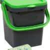 Ecoplus Afvalbak 20 Liter + Rol Compostbags - Afvalemmer - Afvalscheiden GFT - Sorteer Afvalbak - Sorteer Bak