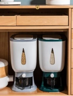 Deluqse Rijst Dispenser - Rijst Container - Grijs - Voedsel Dispenser - Rijst Opbergdoos - Rijst Bewaren - Rijst Opberg Container -Mepal shop 906x1200 2