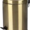 Differnz Pedaalemmer Mat Goud – Prullenbak Badkamer – Afvalbakje – 5 Liter -Mepal shop 911x1200 1