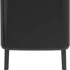 Brabantia Bo Touch Bin 11+23 Liter - Mat Zwart - -Mepal shop 914x1200