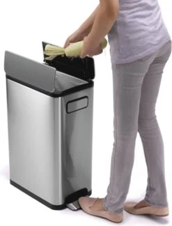 EKO Ecofly Step Bin Pedaalemmer - 45 L - Mat RVS 29 EKO Ecofly Step Bin Pedaalemmer - 45 L - Mat RVS -Mepal shop 914x1200 4